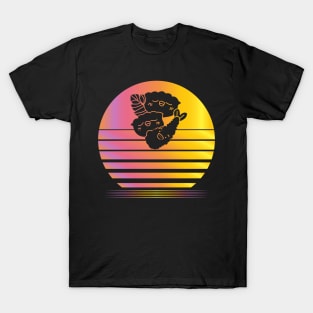 Sushi Go Synthwave - Board Game Inspired Graphic - Tabletop Gaming  - BGG T-Shirt